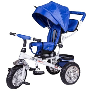 سه چرخه کودک سایز 12 آبی best Baby مدل تیتان Titan Tricycle -اسباب بازی